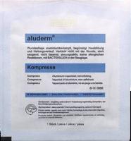 Produktbild von ALUDERM Kompressen 10x15 cm 1 St