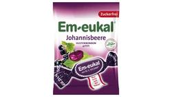 Produktbild von EM EUKAL Bonbons Johannisbeere gefüllt zuckerfei 75 g