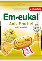 Produktbild von EM EUKAL Bonbons Anis Fenchel zuckerfrei 75 g