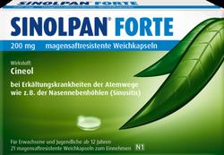 Produktbild von SINOLPAN forte 200 mg magensaftres.Weichkapseln 21 St