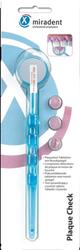 Produktbild von MIRADENT Plaquetest Mira2+Spiegel blau transparent 1 St