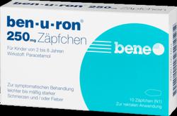 Produktbild von BEN-U-RON 250 mg Suppositorien 10 St