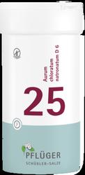Produktbild von BIOCHEMIE Pflüger 25 Aurum chlorat.natron.D 6 Tab. 400 St
