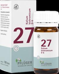 Produktbild von BIOCHEMIE Pflüger 27 Kalium bichromicum D 6 Tabl. 100 St