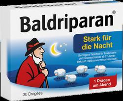 Produktbild von BALDRIPARAN Stark für die Nacht überzogene Tab. 30 St