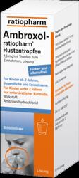 Produktbild von AMBROXOL-ratiopharm Hustentropfen 100 ml