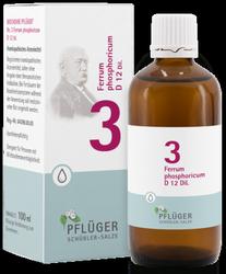 Produktbild von BIOCHEMIE Pflüger 3 Ferrum phosphoricum D 12 Tro. 100 ml