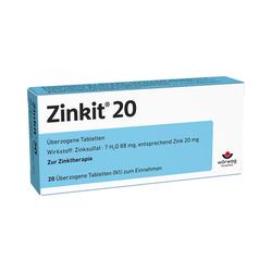 Produktbild von ZINKIT 20 überzogene Tabletten 20 St