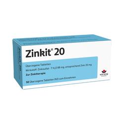 Produktbild von ZINKIT 20 überzogene Tabletten 50 St