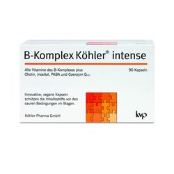Produktbild von B-KOMPLEX Köhler intense Kapseln 90 St