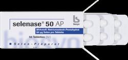 Produktbild von SELENASE 50 AP Tabletten 50 St