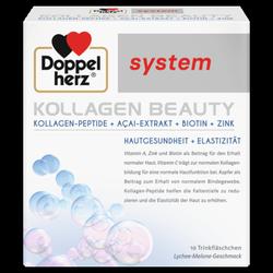 Produktbild von DOPPELHERZ Kollagen Beauty system Trinkfläschchen 10 St