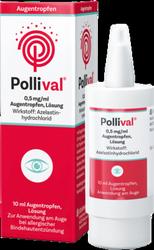 Produktbild von POLLIVAL 0,5 mg/ml Augentropfen Lösung 10 ml