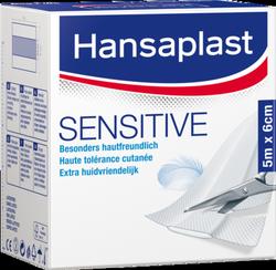 Produktbild von HANSAPLAST Sensitive Pflaster 6 cmx5 m Rolle 1 St