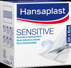 Produktbild von HANSAPLAST Sensitive Pflaster 8 cmx5 m Rolle 1 St