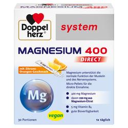 Produktbild von DOPPELHERZ Magnesium 400 DIRECT system Pellets 30 St