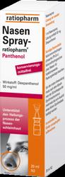 Produktbild von NASENSPRAY-ratiopharm Panthenol 20 ml