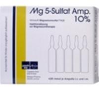 Produktbild von MG 5 Sulfat Amp. 10% Injektionslösung 5 St