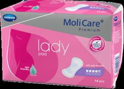 Produktbild von MOLICARE Premium lady pad 4,5 Tropfen 12X14 St