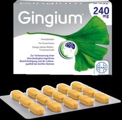 Produktbild von GINGIUM 240 mg Filmtabletten 120 St