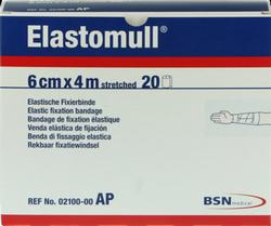 Produktbild von ELASTOMULL 6 cmx4 m elast.Fixierb.2100 20 St