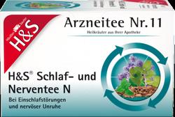 Produktbild von H&S Schlaf- und Nerventee N Filterbeutel 20X2.0 g