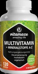 Produktbild von MULTIVITAMIN KAPSELN hochdosiert 120 St