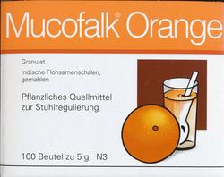 Produktbild von MUCOFALK Orange Gran.z.Herst.e.Susp.z.Einn.Beutel 100 St