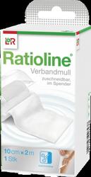 Produktbild von RATIOLINE acute Verbandmull 10 cmx2 m gerollt 1 St