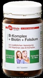 Produktbild von B-KOMPLEX+Biotin+Folsäure Tabletten 300 St