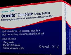 Produktbild von OCUVITE Complete 12 mg Lutein Kapseln 60 St