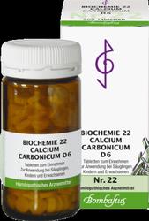 Produktbild von BIOCHEMIE 22 Calcium carbonicum D 6 Tabletten 200 St