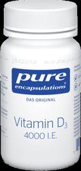 Produktbild von PURE ENCAPSULATIONS Vitamin D3 4000 I.E. Kapseln 60 St