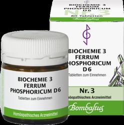 Produktbild von BIOCHEMIE 3 Ferrum phosphoricum D 6 Tabletten 80 St