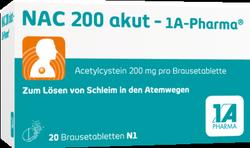 Produktbild von NAC 200 akut-1A Pharma Brausetabletten 20 St
