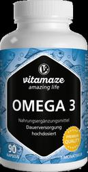 Produktbild von OMEGA-3 1000 mg EPA 400/DHA 300 hochdosiert Kaps. 90 St