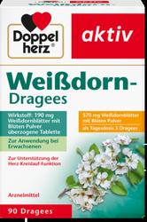 Produktbild von DOPPELHERZ Weißdorn Dragees 90 St