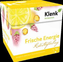 Produktbild von FRISCHE ENERGIE Tee Pyramidenbeutel 12X2.5 g
