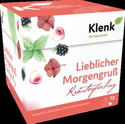 Produktbild von LIEBLICHER Morgengruß Tee Pyramidenbeutel 12X2.5 g