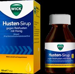 Produktbild von WICK Husten Sirup gg.Reizhusten m.Honig 120 ml