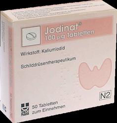 Produktbild von JODINAT 100 µg Tabletten 50 St