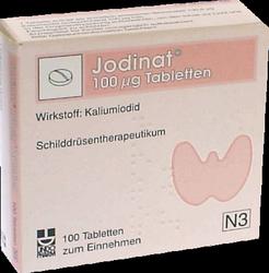 Produktbild von JODINAT 100 µg Tabletten 100 St