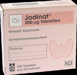 Produktbild von JODINAT 200 µg Tabletten 100 St