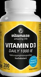 Produktbild von VITAMIN D3 1.000 I.E. daily vegetarisch Tabletten 200 St