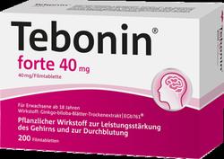 Produktbild von TEBONIN forte 40 mg Filmtabletten 200 St