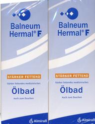 Produktbild von BALNEUM Hermal F flüssiger Badezusatz 2X500 ml
