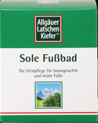 Produktbild von ALLGÄUER LATSCHENK. Sole Fußbad 10X10 g