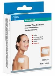 Produktbild von HÖGA-DERM steriles Pflaster 70x100 mm 10 St