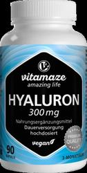 Produktbild von HYALURONSÄURE 300 mg hochdosiert vegan Kapseln 90 St