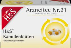 Produktbild von H&S Kamillentee Filterbeutel 20X1.5 g